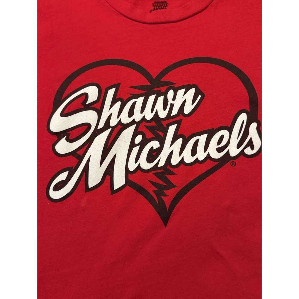 Heartbreak Kid Shawn Michaels Logo T-Shirt WWE M Medium‎ D Generation Size Large - Picture 2 of 6